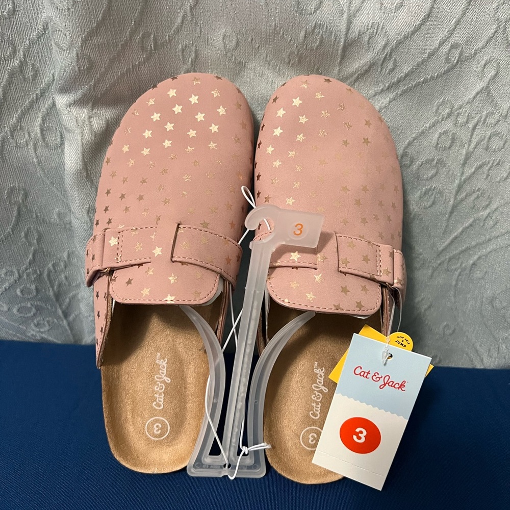 Girls' Perry Slip-On Clogs Pink Stars - Cat
& Jack™M